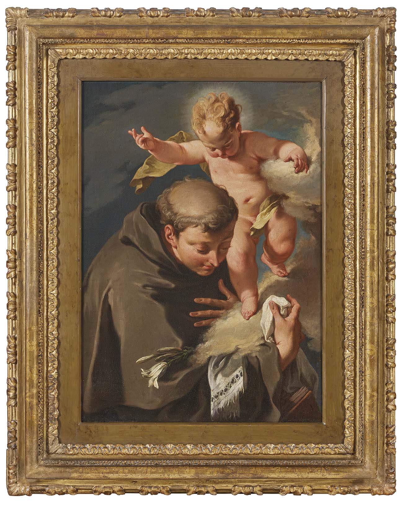 Sant'Antonio con il Bambino, Pittoni