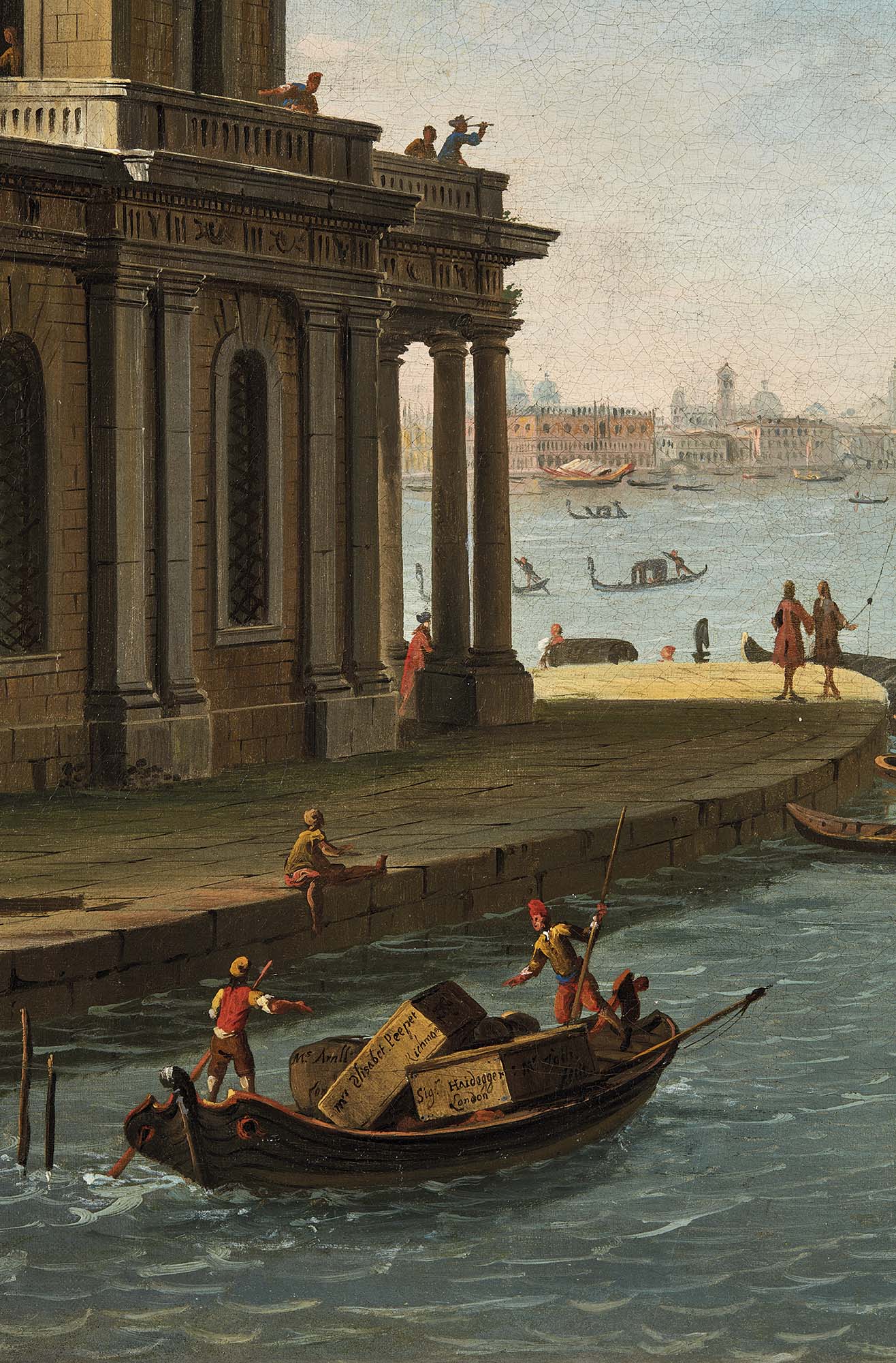 La carità romana, olio su tela, Pellegrini