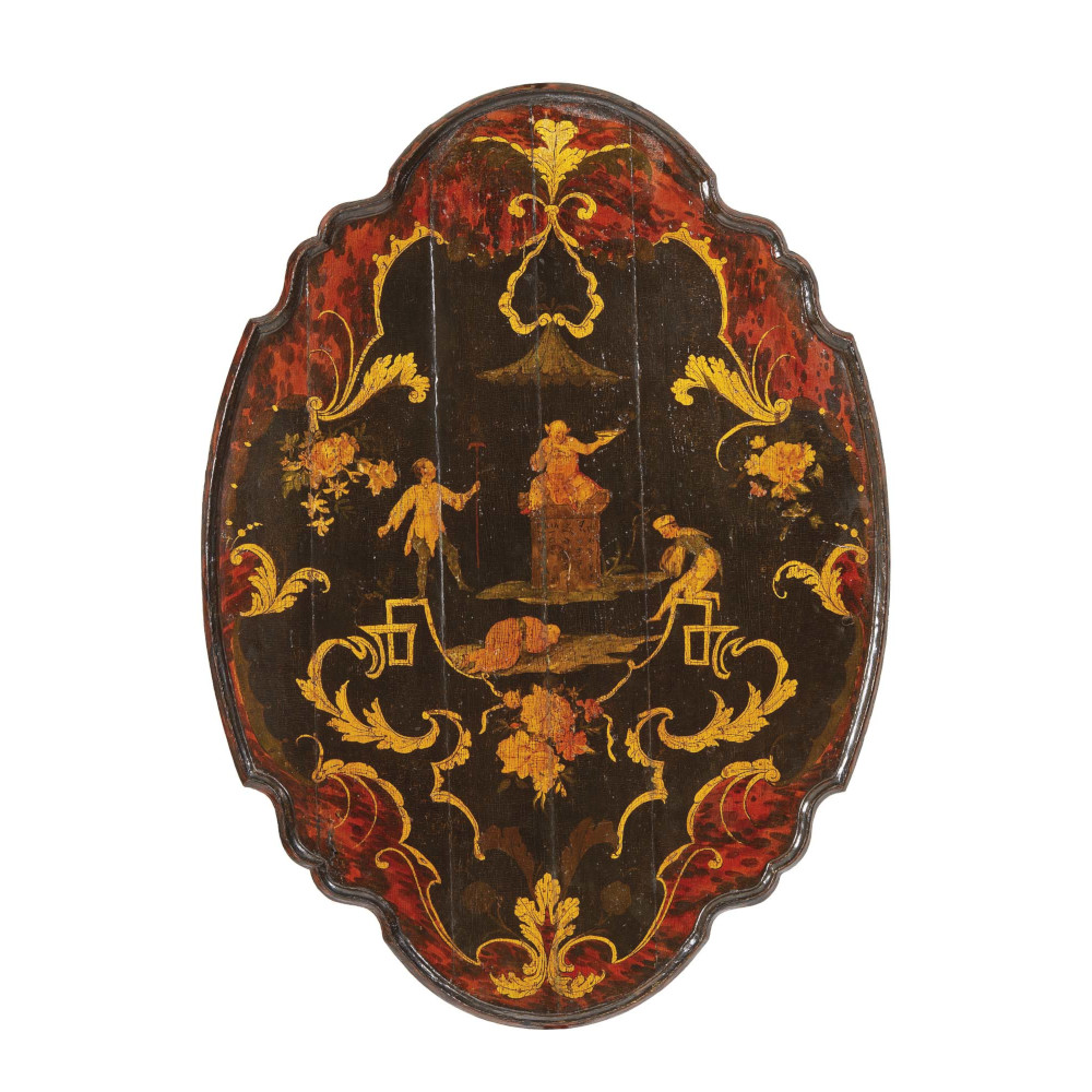 Pannello nero laccato